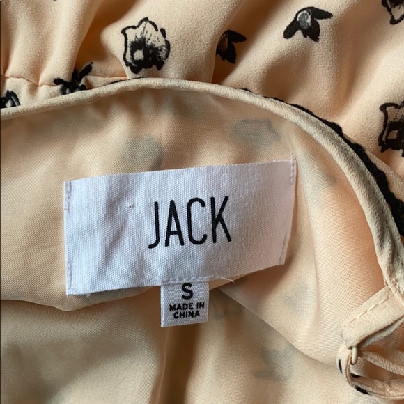 Light Pink Flower Pattern Midi Dress - Picture 3 of 3